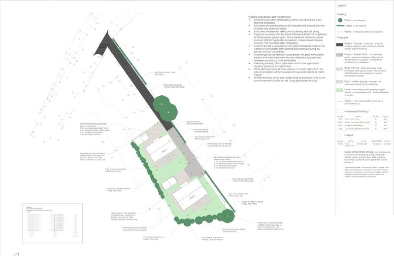 Asenby Landscaping scheme